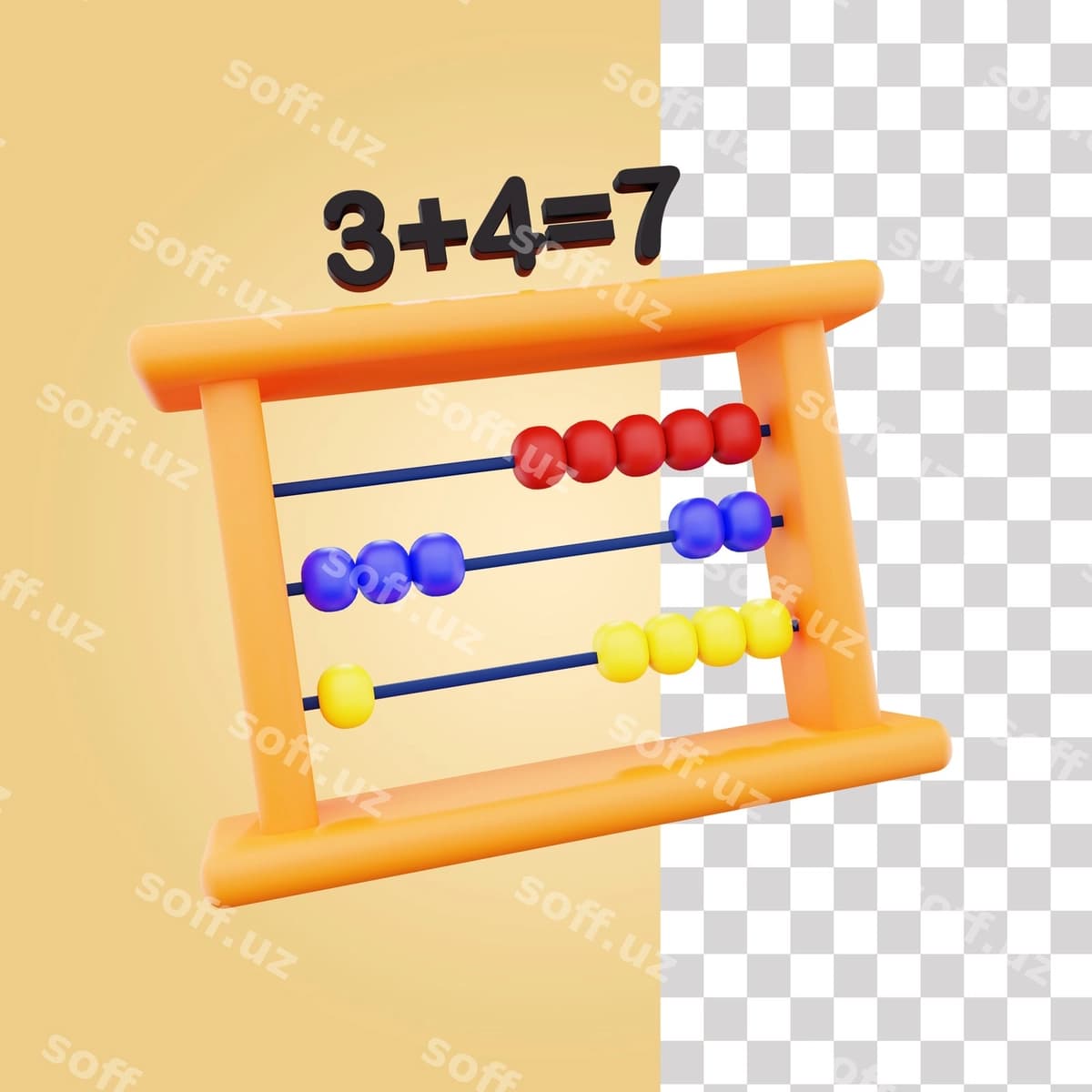 Abakus 3D belgisi | Abacus 3d icon
