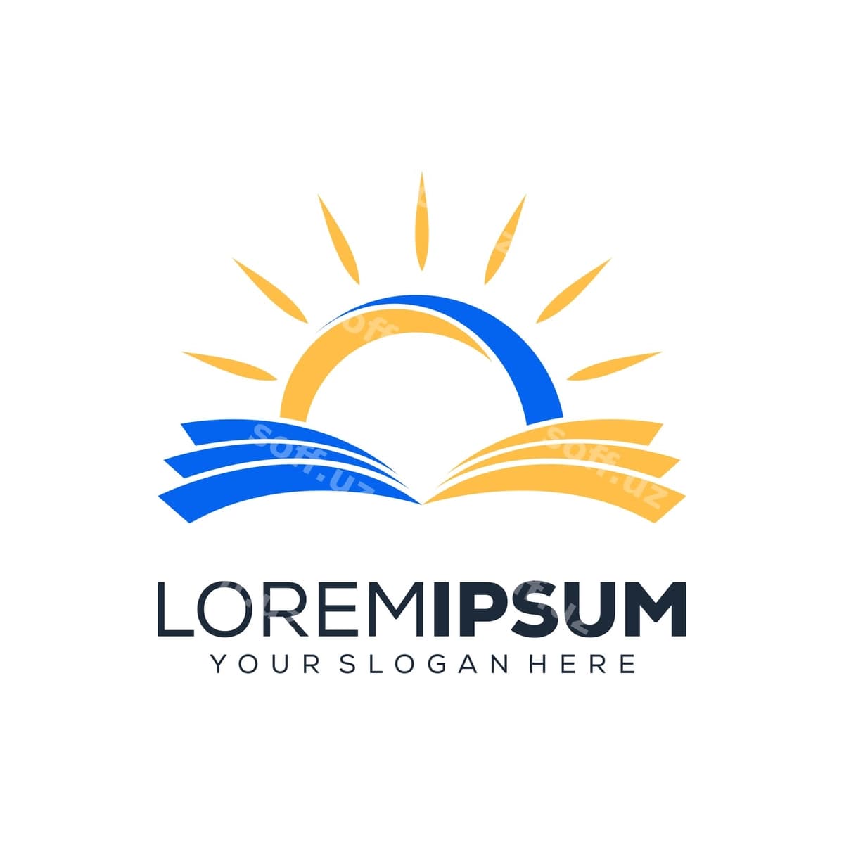 Abstrakt ta'lim logotipi dizayni | Abstract education logo design