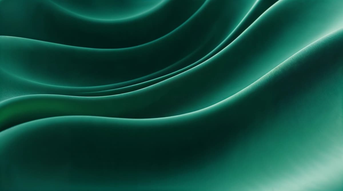 Mavhum zumrad to'lqinlar | Abstract emerald waves