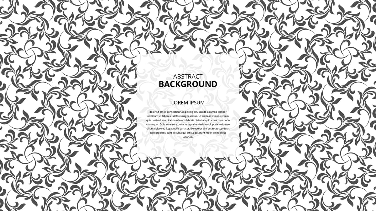 Mavhum choksiz gul shakllari naqsh | Abstract seamless floral shapes pattern