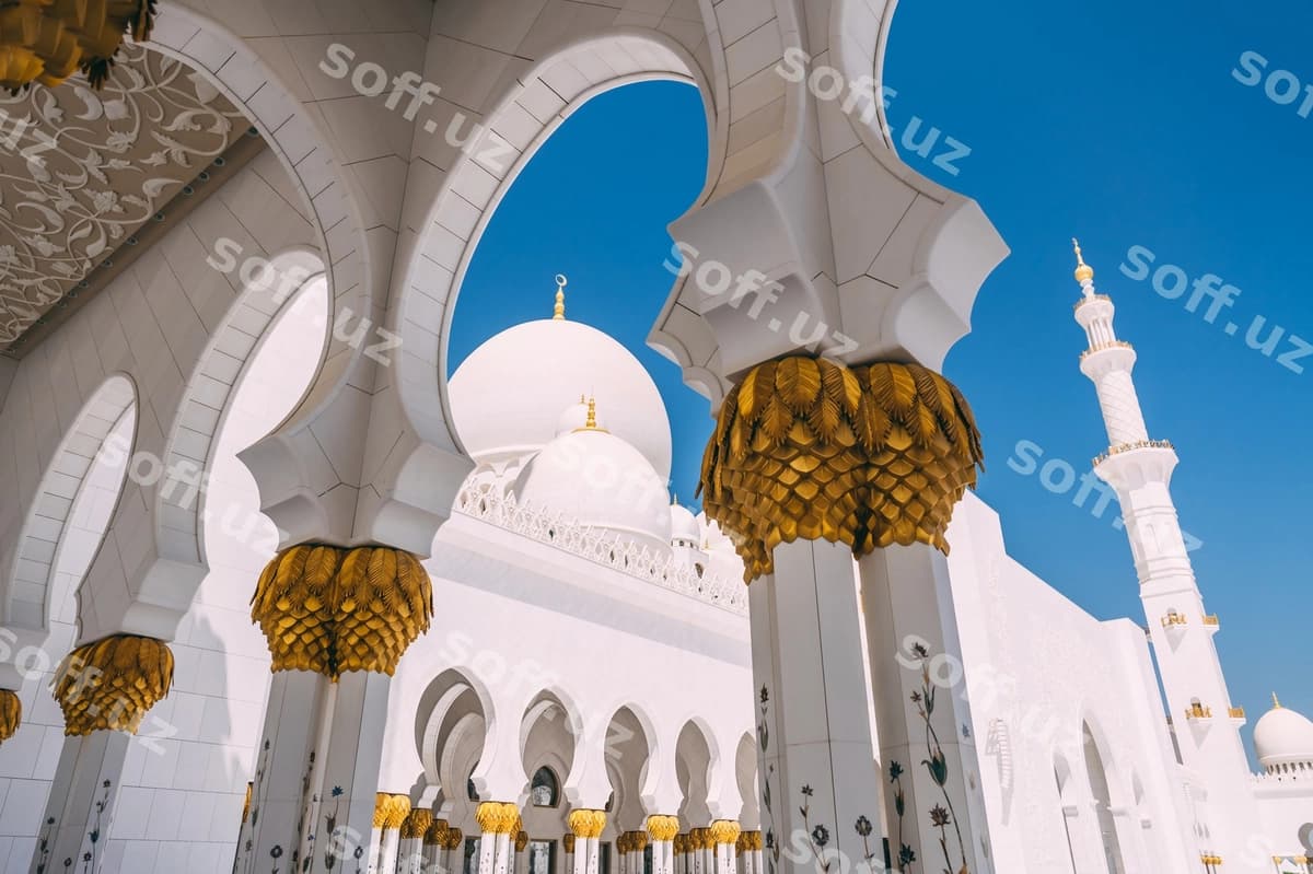 Abu Dhabi katta masjidasi | Abu dhabi grand mosque
