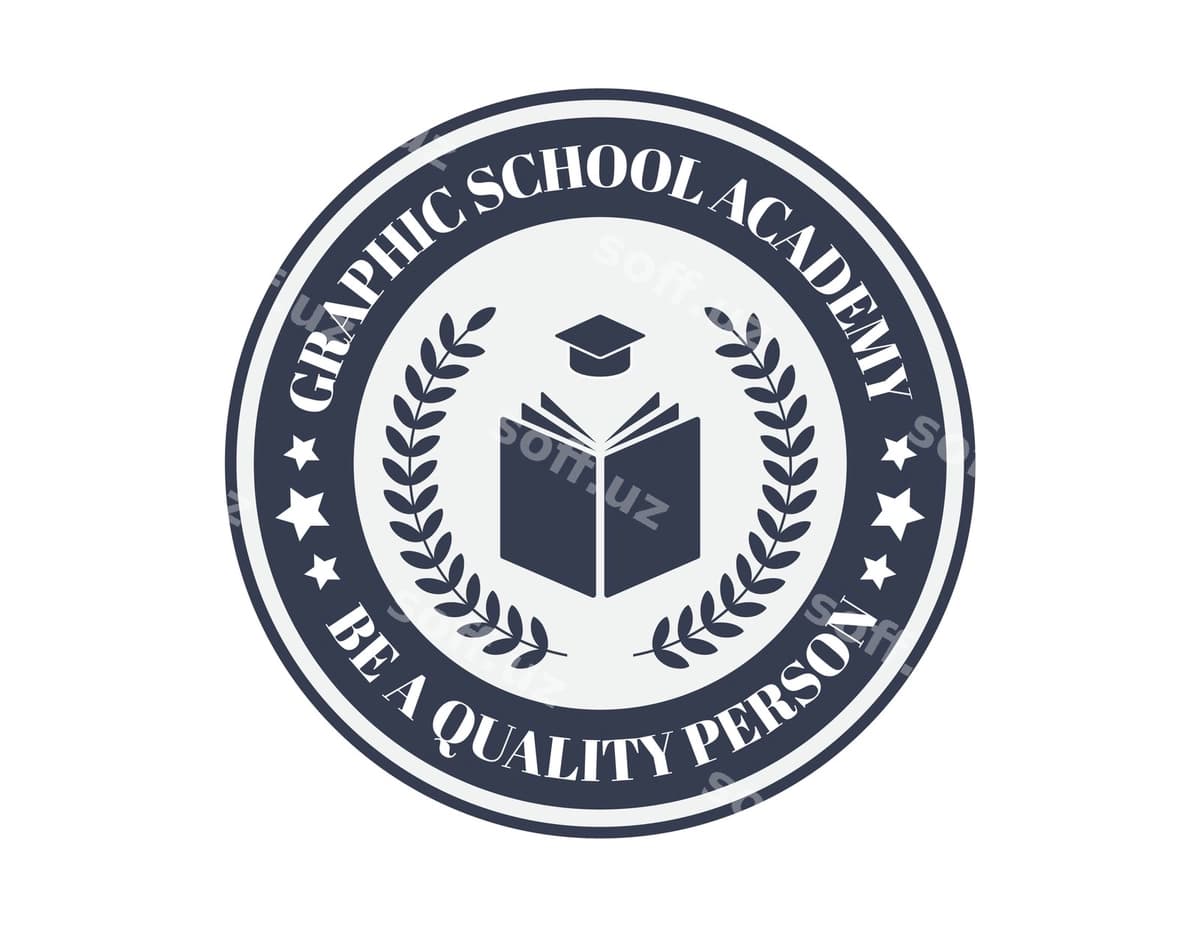 Akademik ta'lim logotipi | Academic education logo