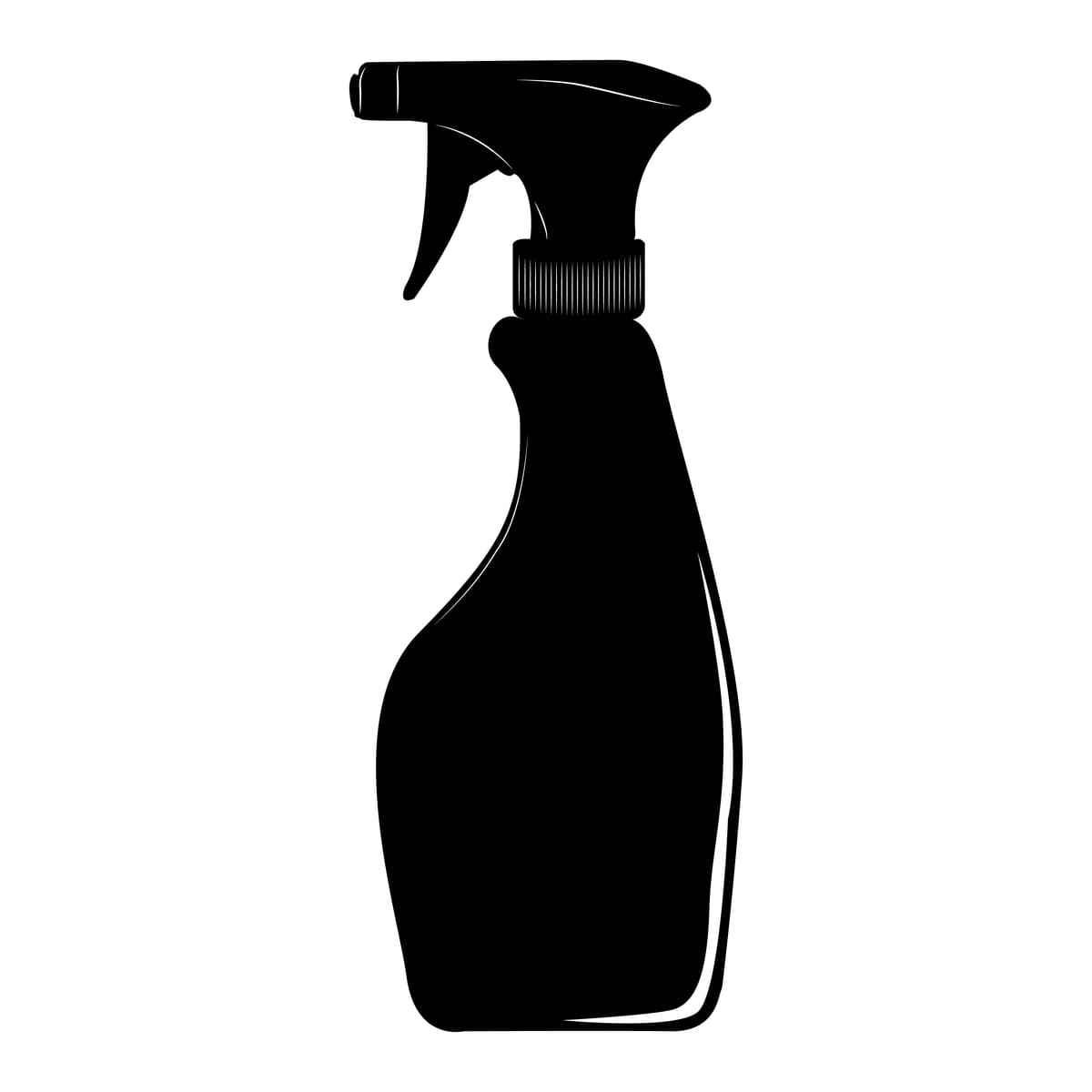 Püskürtgichni tozalash uchun bir xil purkagichli suyuqlik shishasi purkagich bilan | Sprayer cleaner uniform spraying liquid bottle with spray nozzle