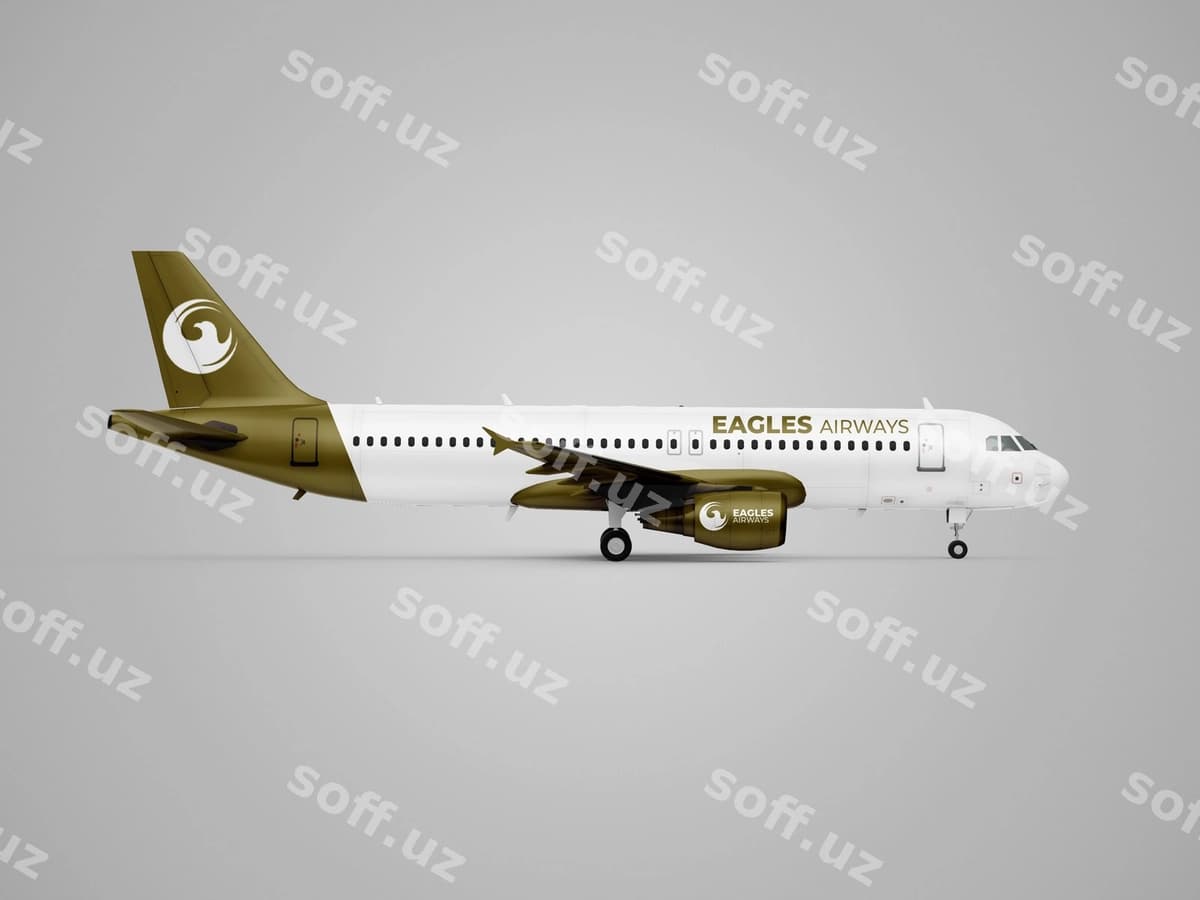 Samolyot maketi | Airplane mockup