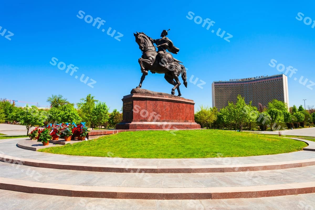 Amir Timur monument Toshkent Oʻzbekiston | Amir timur monument tashkent uzbekistan