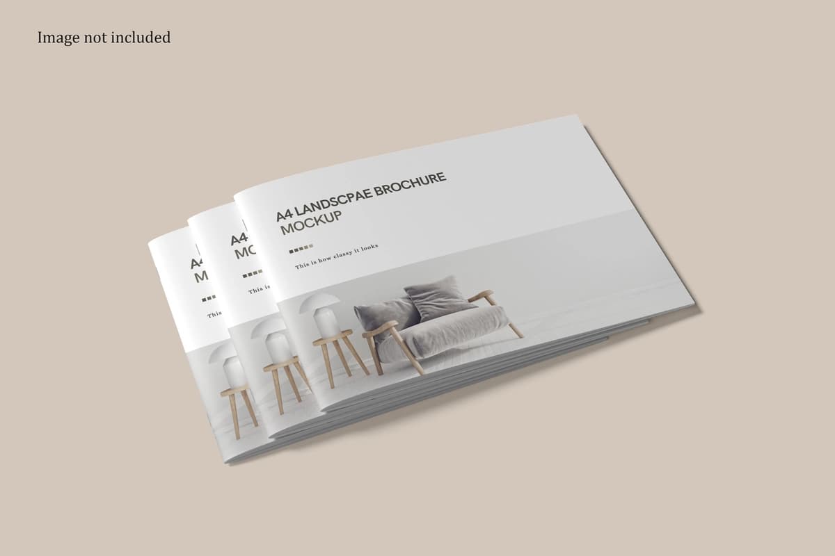 Landshaft risolalari katalogi maketlari | Landscape brochure catalog mockups