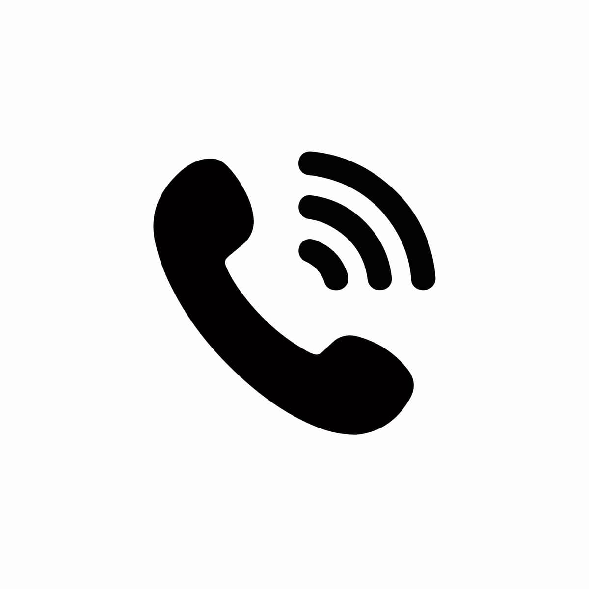 Telefon jiringlayapti belgisi | Ringing phone icon