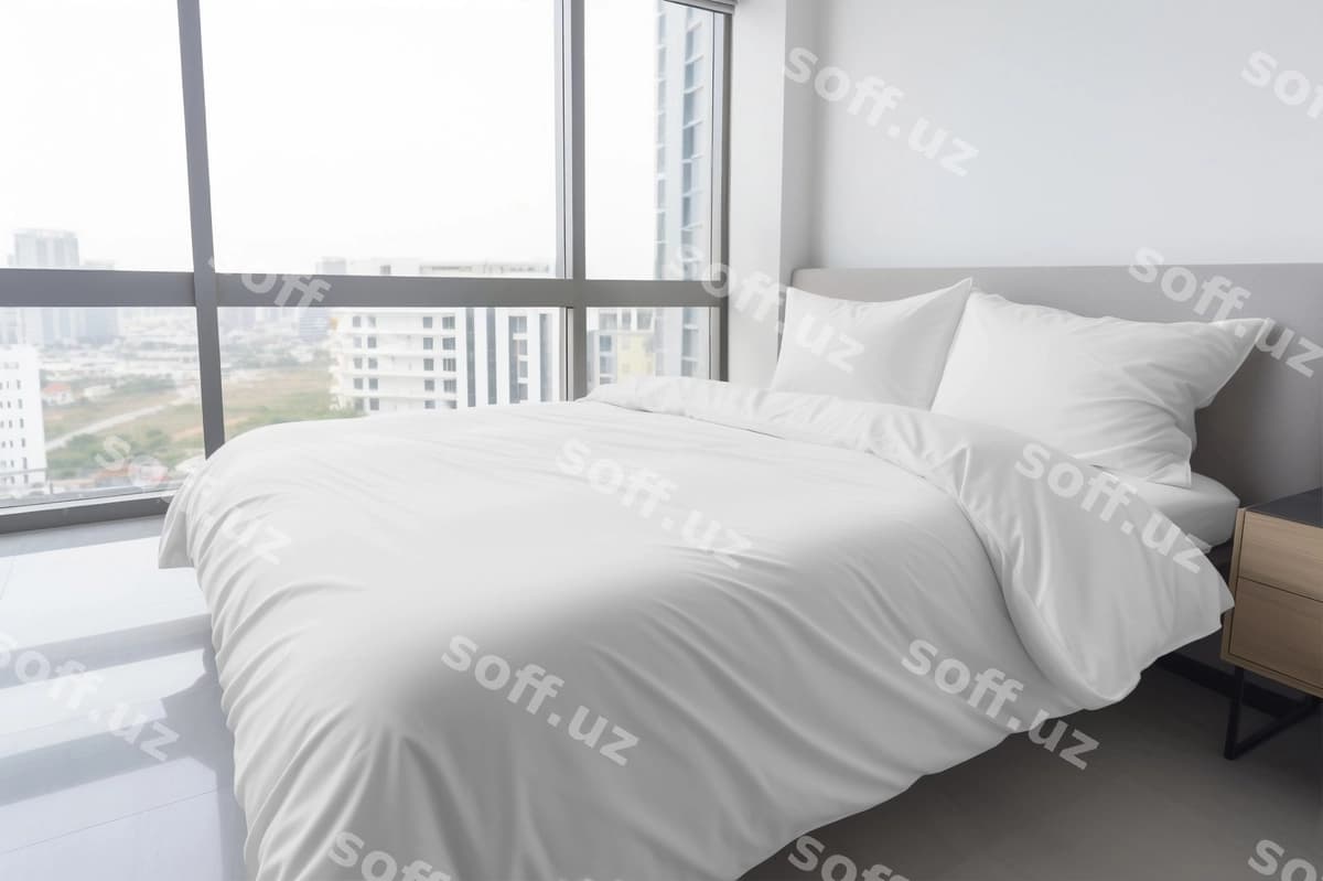 Yotoq matrasining ichki namunasi | Bed linen interior mockup