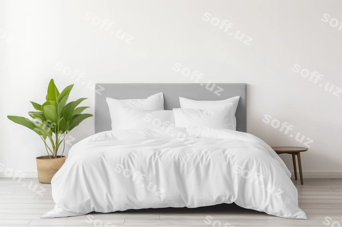 Uyali ichki namuna | Bed linen interior mockup