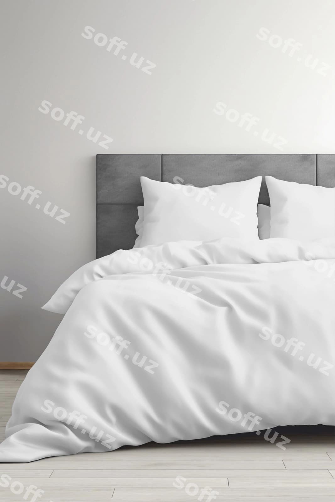 Yotoq paxfasi ichki dizayn namunasi | Bed linen interior mockup