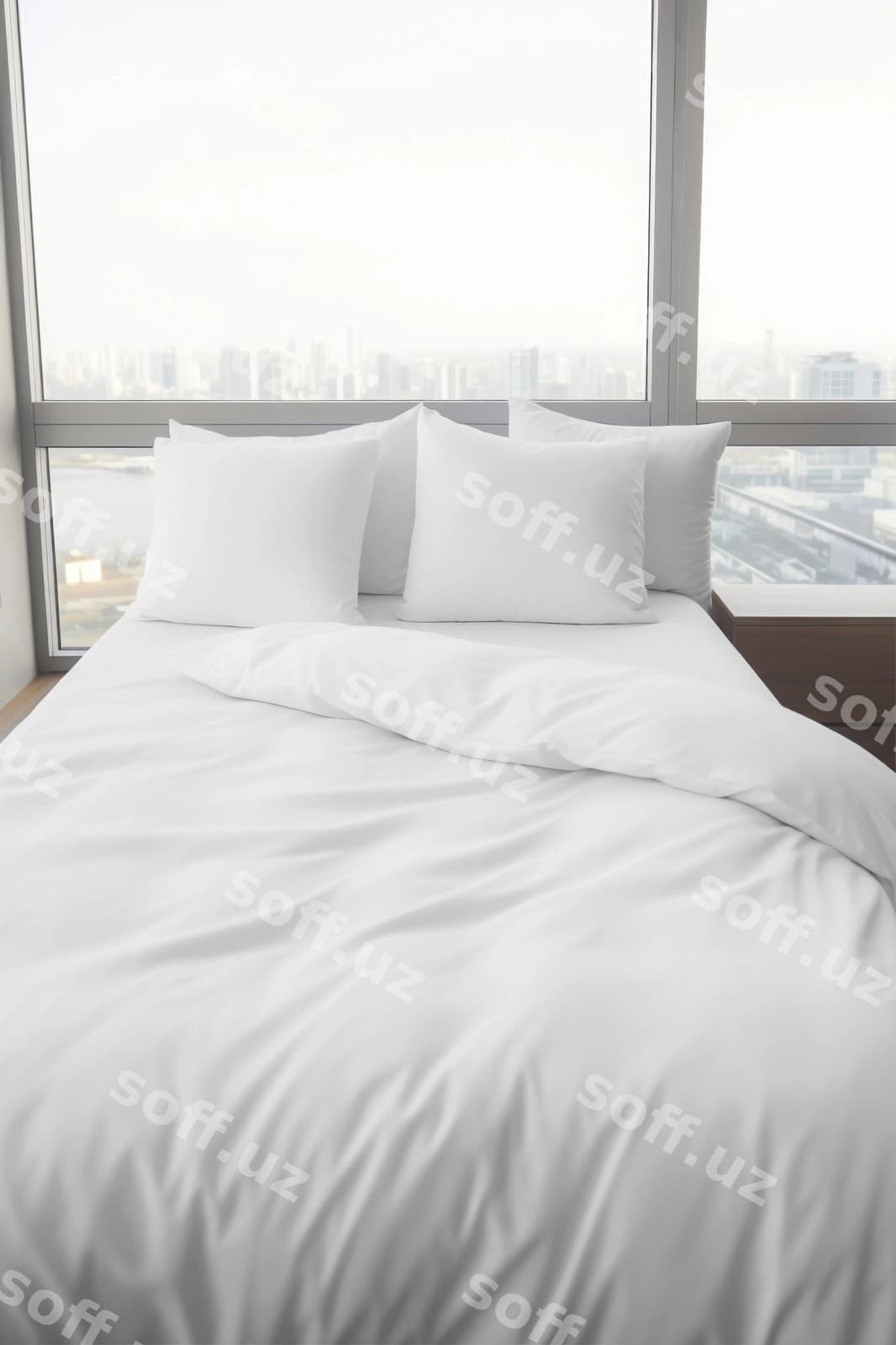 Yotoq matizi ichki namunasi | Bed linen interior mockup