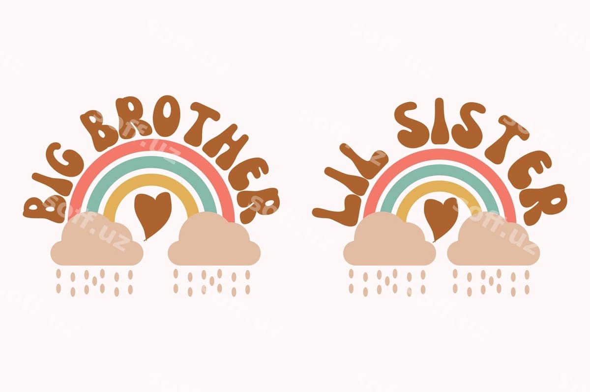 Katta aka opa EPS dizayni | Big brother sister eps design