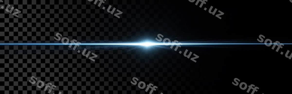 Moviy yorug'lik nuri qora fon | Blue light beam black background