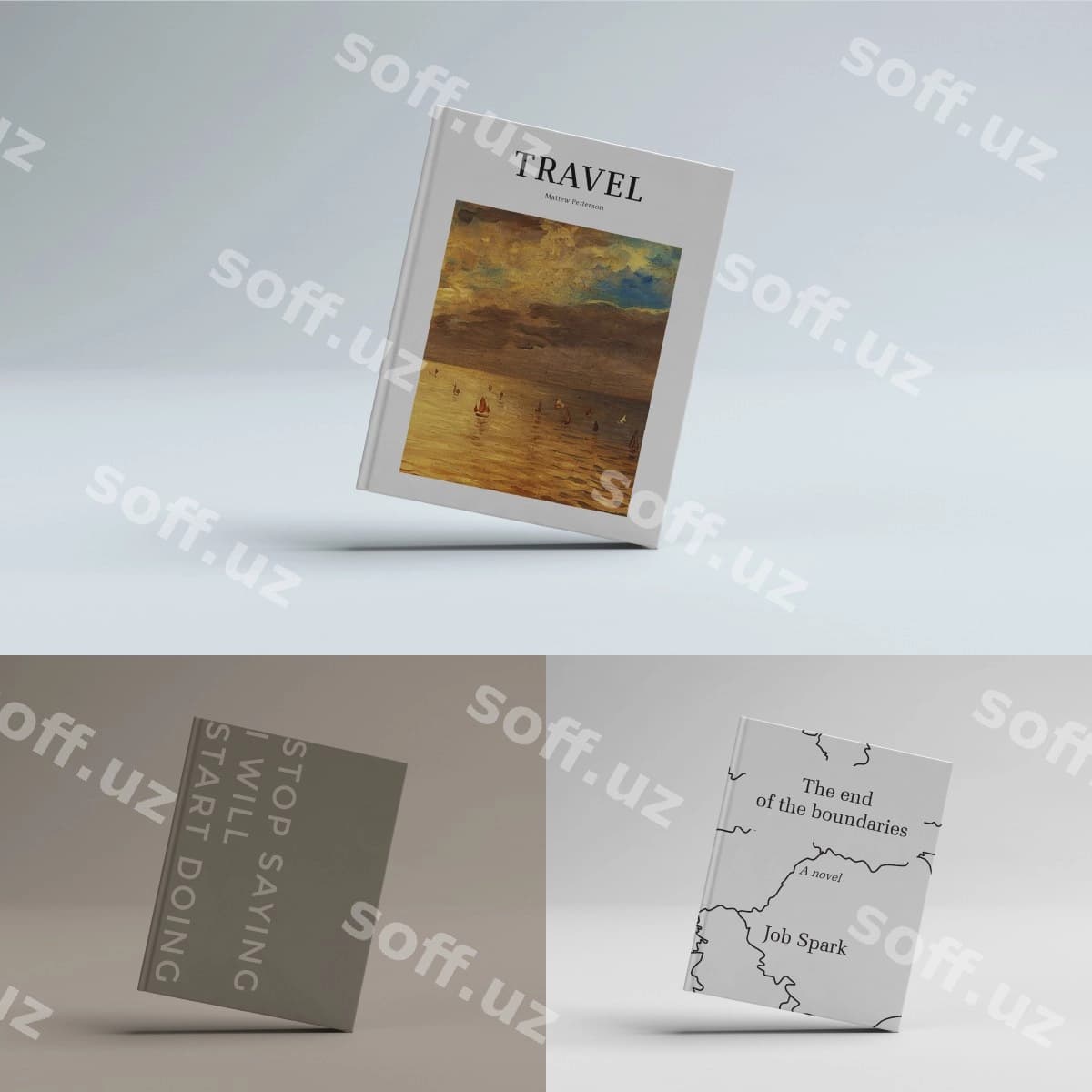 Kitob varaq shabloni | Book cover template