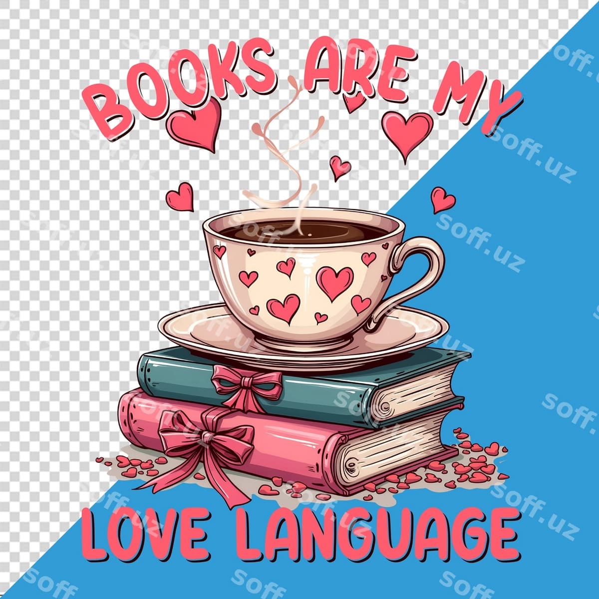 Kitoblar mening sevgi tilim | Books are my love language