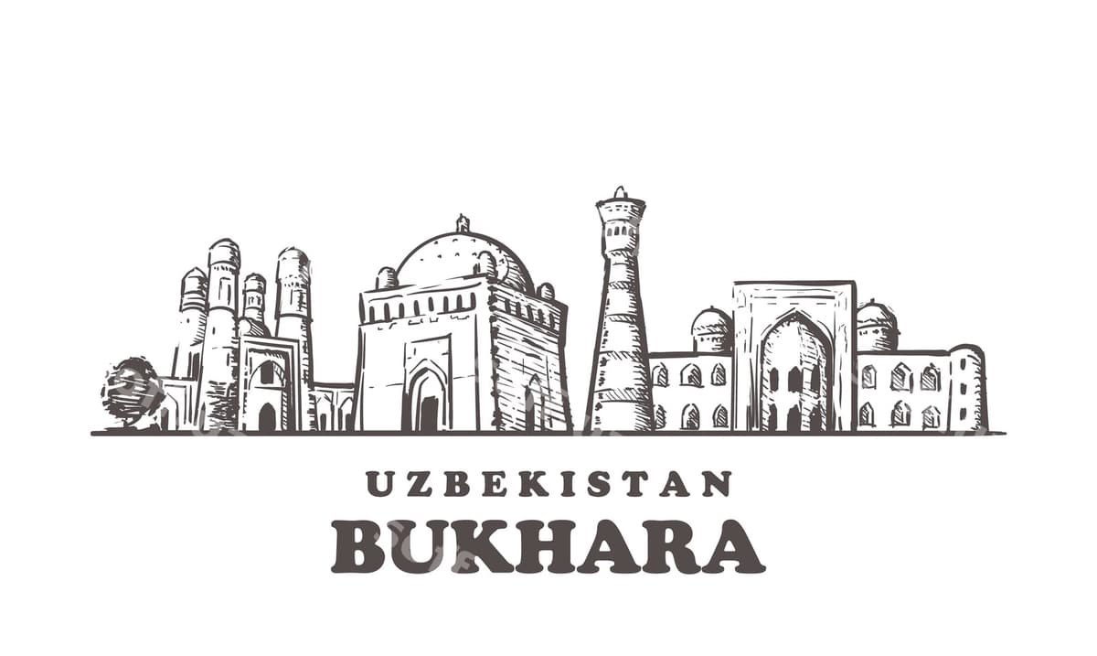 Buxoro shahar manzarasi, o'zbekiston | Bukhara cityscape uzbekistan