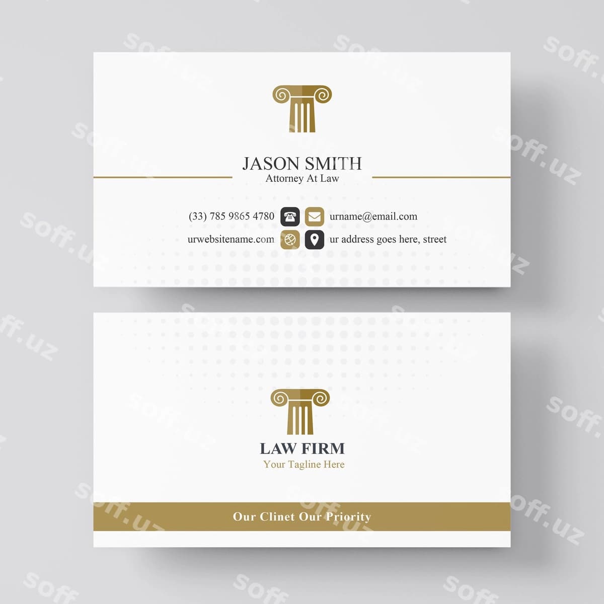 Vizit karta shabloni | Business card template