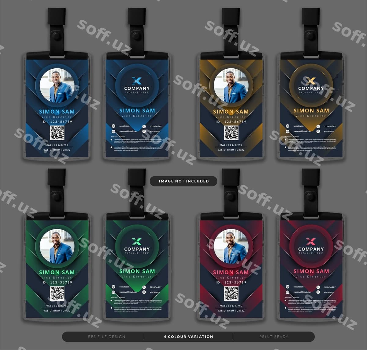Biznes ID karta shabloni | Business id card template