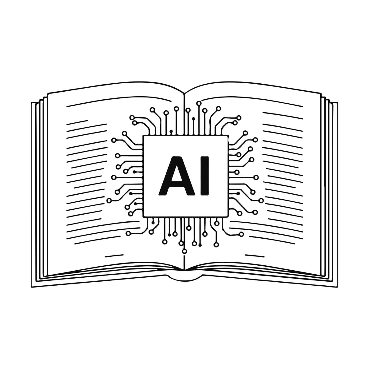 Ai o'rganish ta'lim tushunchasi ai texnologiya kitoblar | Ai learning education concept ai technology books