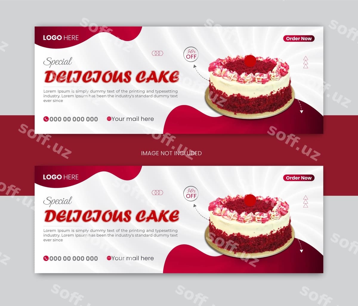 Kek facebook qopqog'i dizayni | Cake facebook cover design