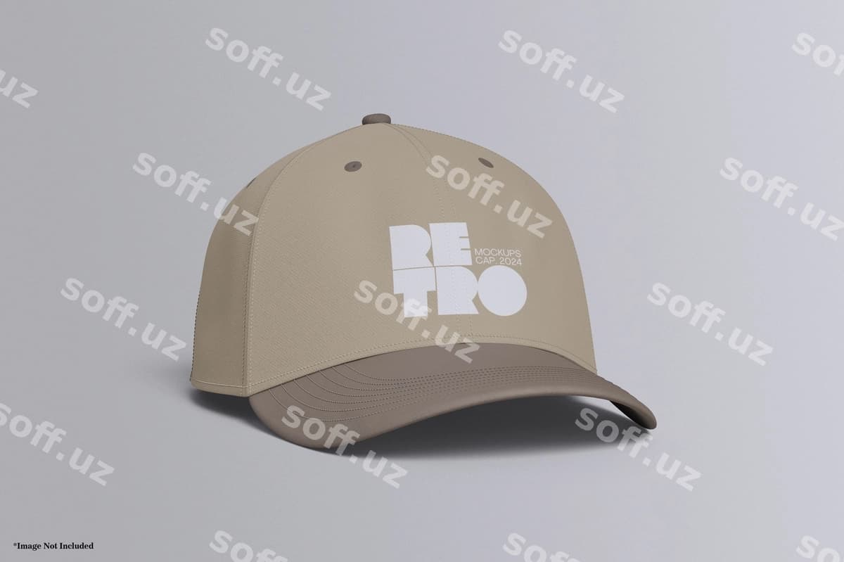 Qopqoq maketi | Cap mockup