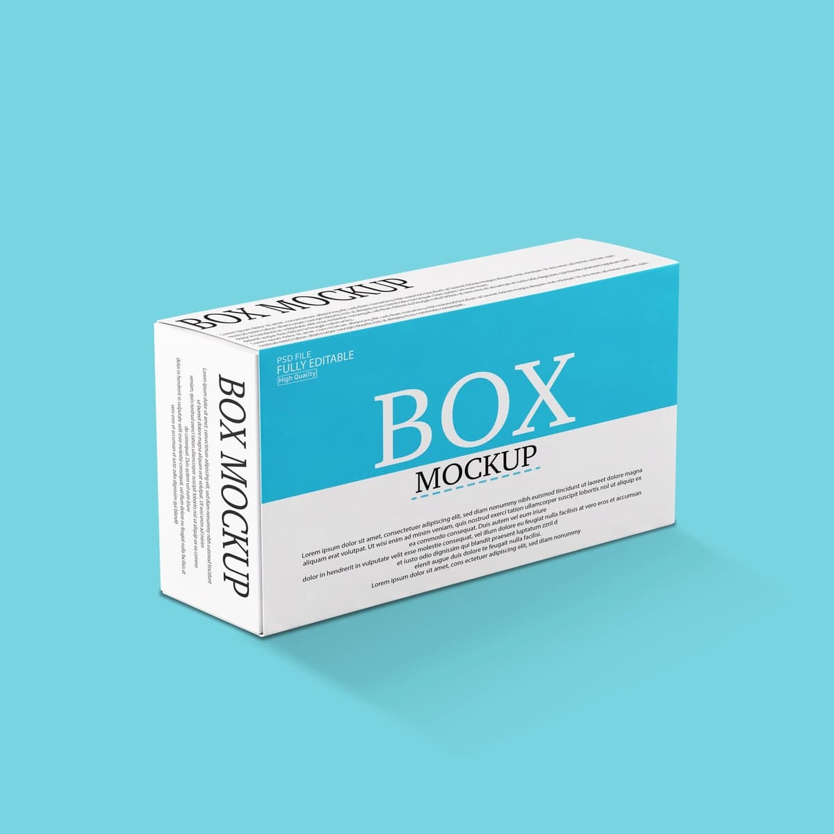 Dori qutisi maketi | Medicine box mockup