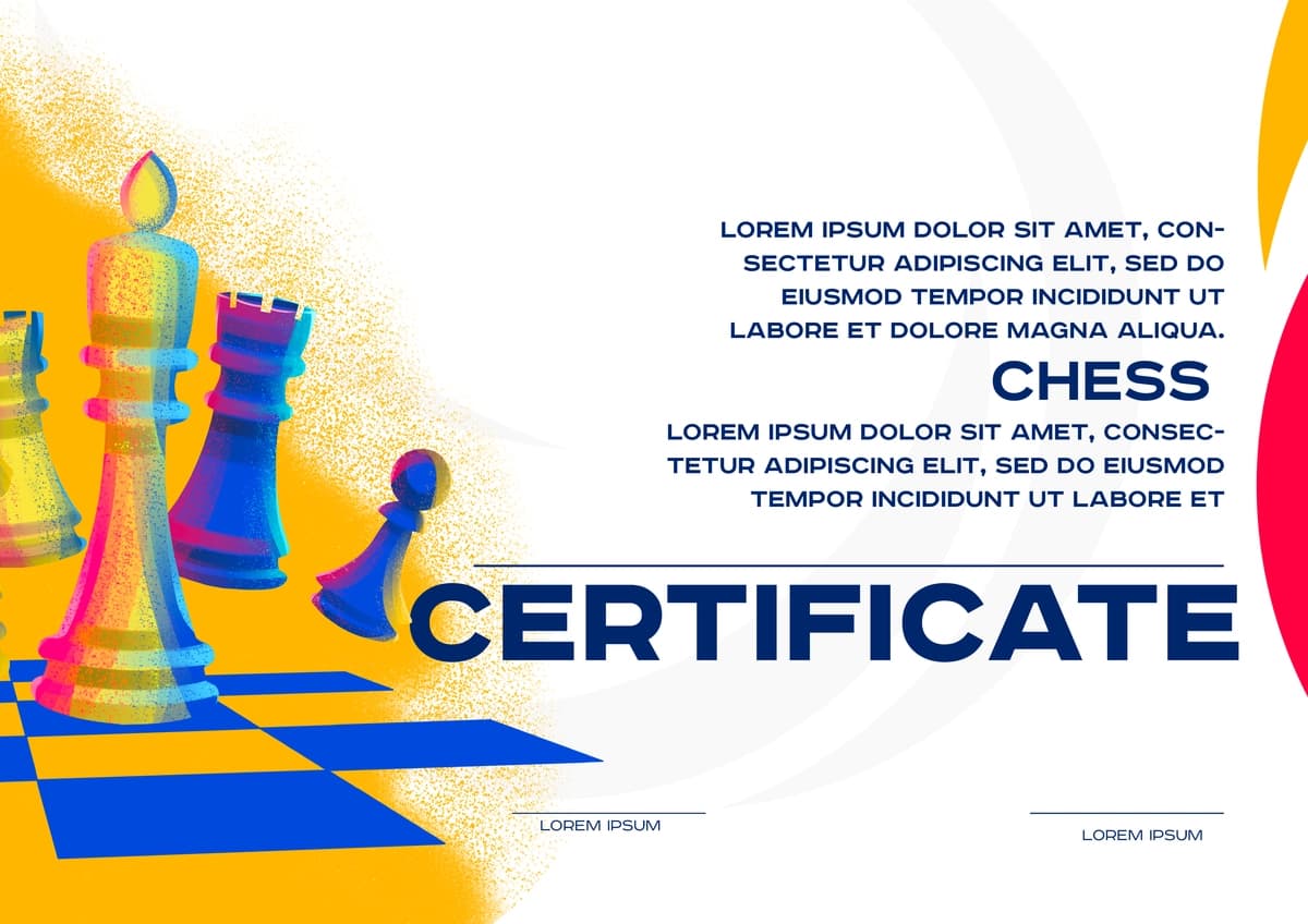 Shaxmat sertifikati | Certificate chess
