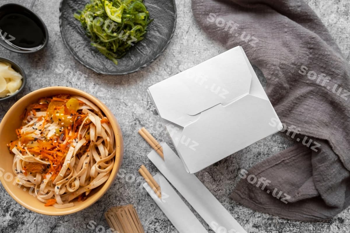 Xitoy ovqati namuna dizayni | Chinese food mockup design