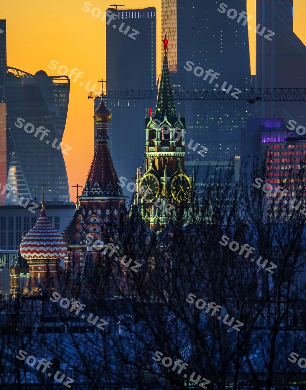 Shahar kechki olovchi | City lit up night