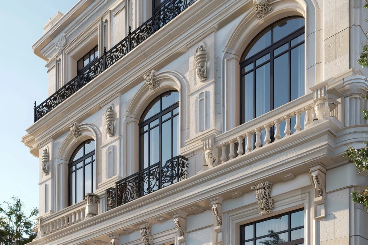 Klassik tashqi bino | Classical exterior building