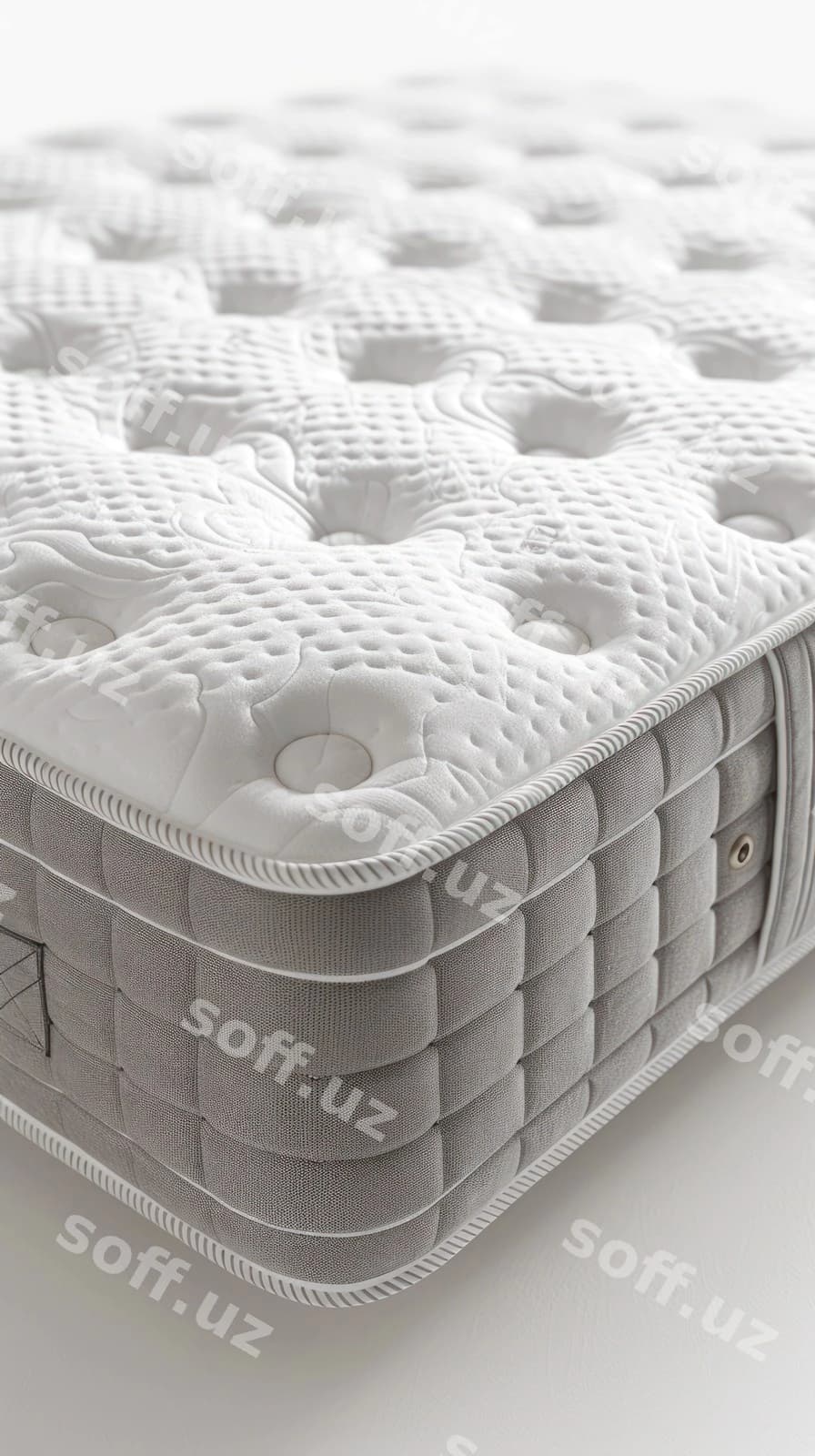 Yaqin suratda matras oq yuzasi | Close up mattress white surface