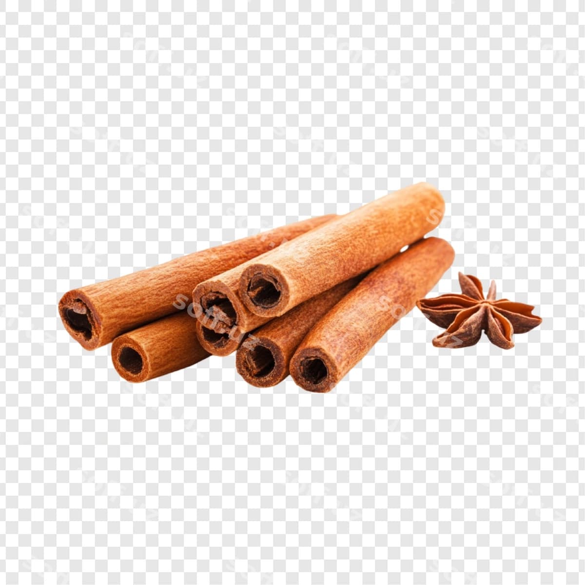 Aromatik qimir chiziqlari yaqin rasm | Closeup aromatic cinnamon sticks