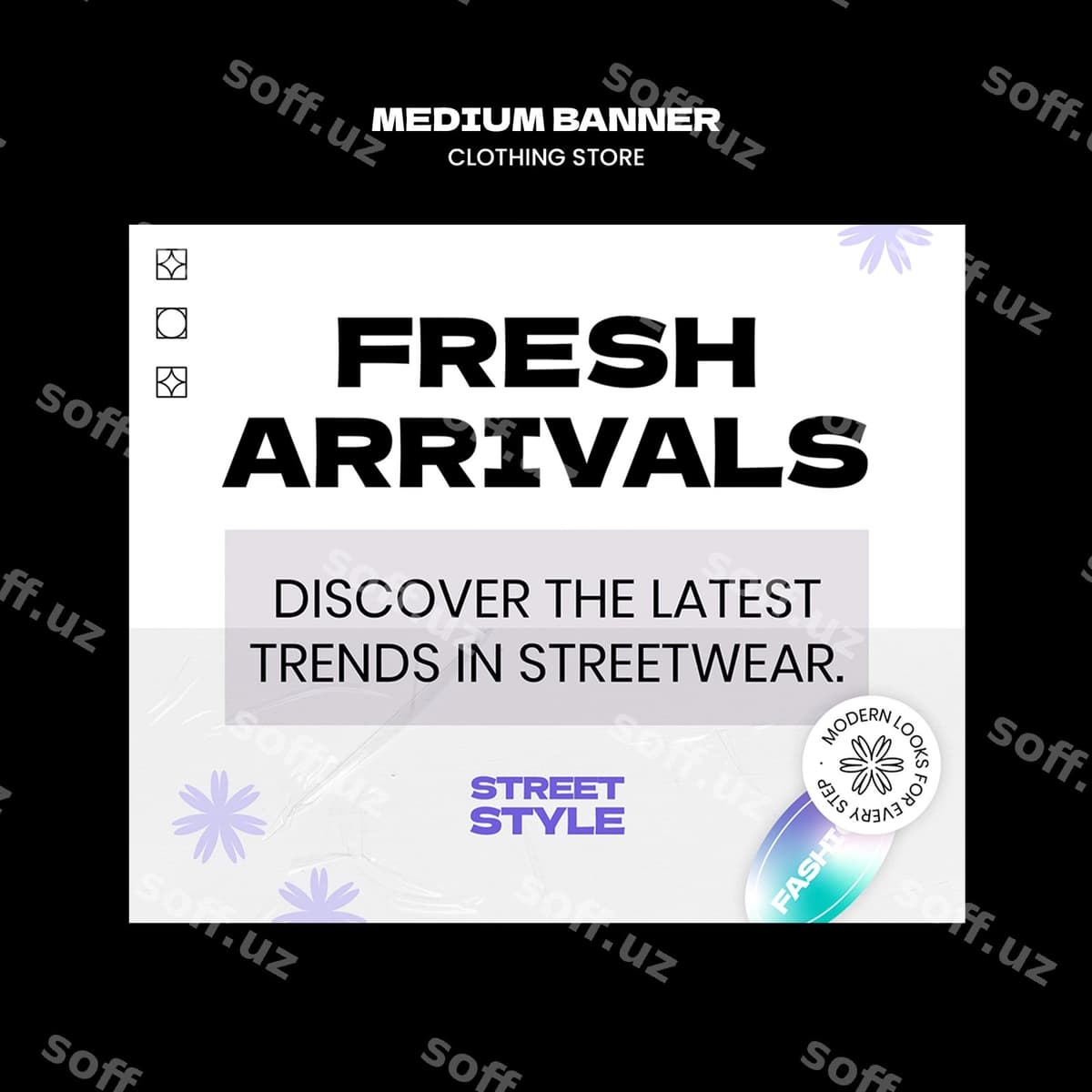 Kiyim do'kon shabloni dizayni | Clothing store template design