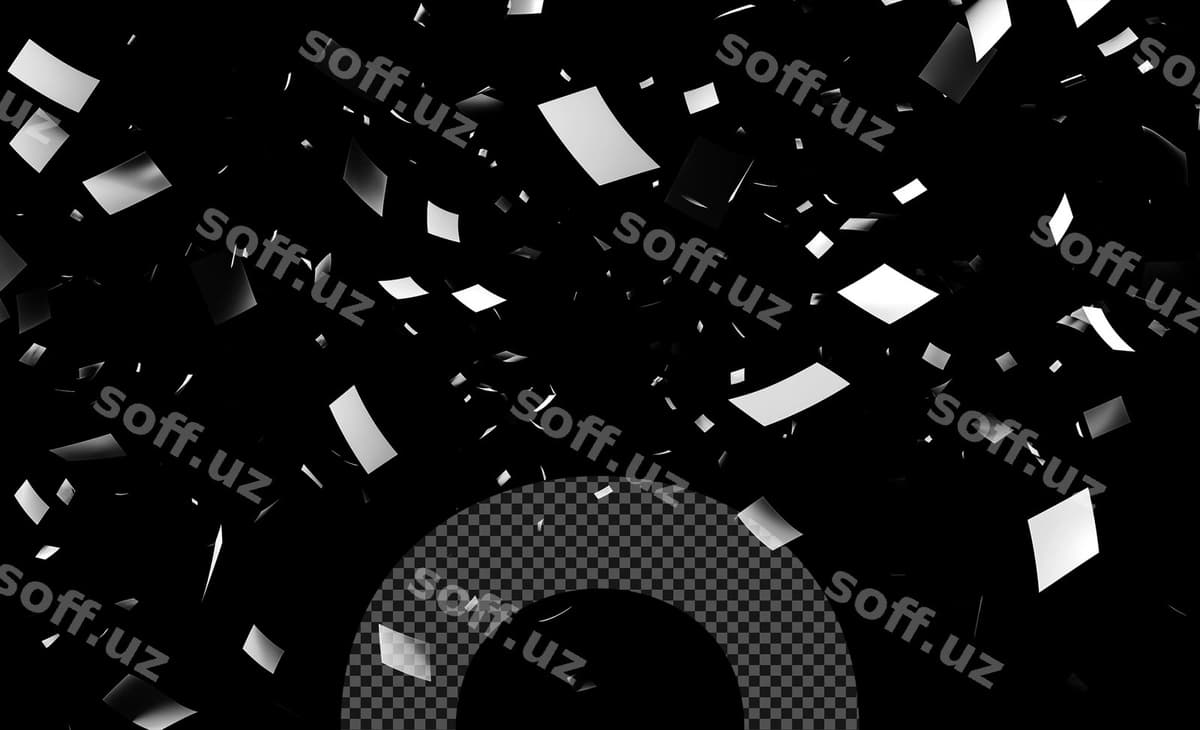 Konfeti bayrami fonida | Confetti celebration background