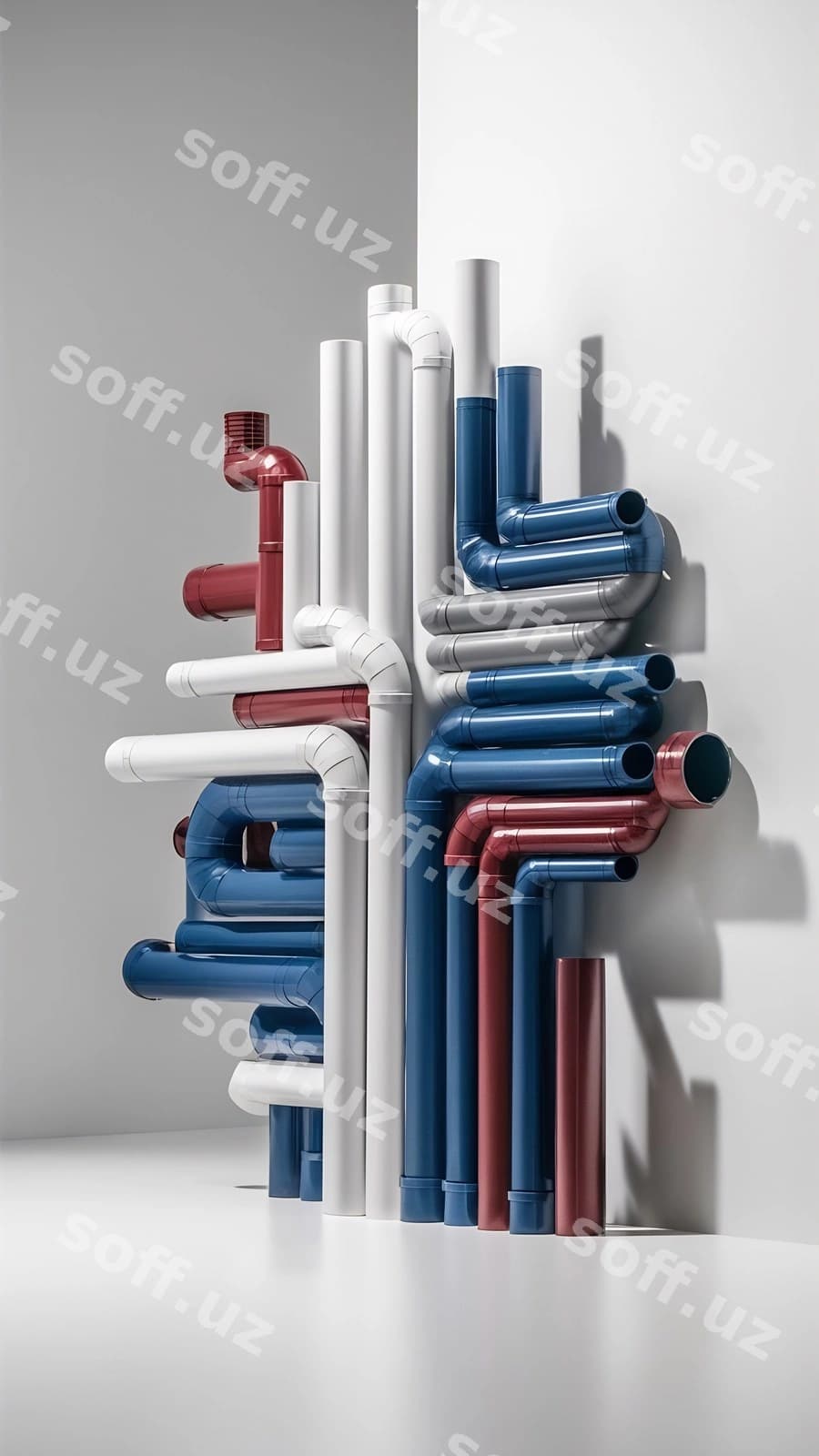 Qurilish PVX quvurlari tarkibi | Construction pvc pipes composition