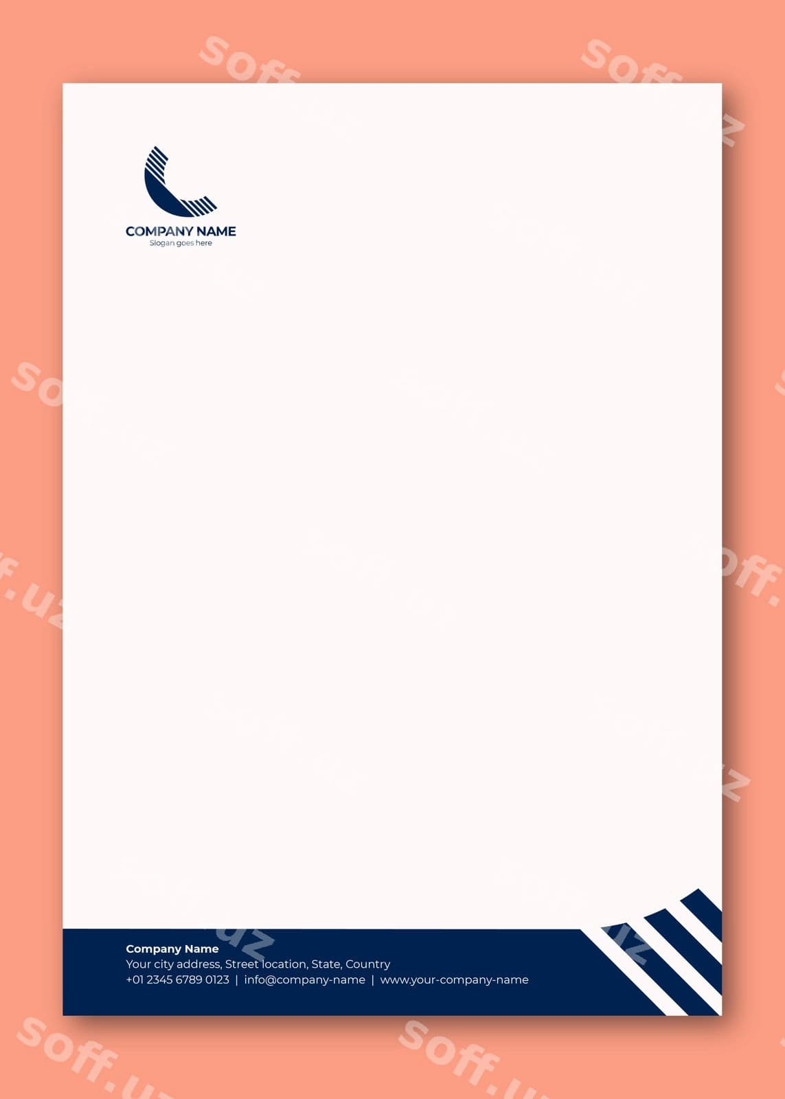 Kompaniya mektub sarlavhasi | Corporate letterhead