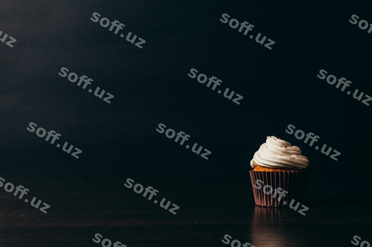 Qora kupkейк | Cupcake dark