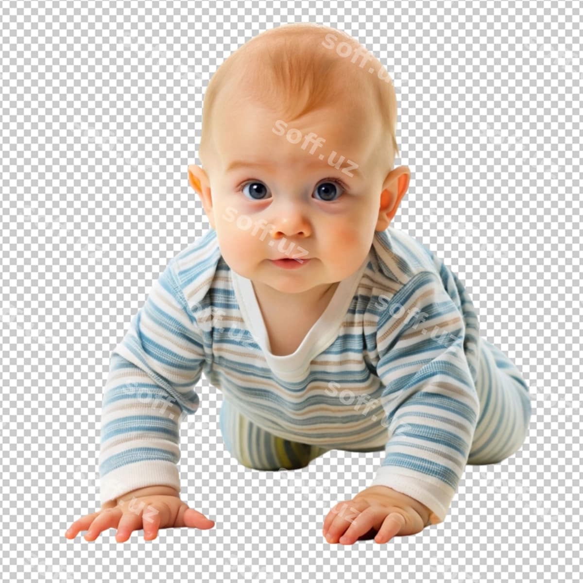 Chiroyli bolalar shaffof fonda | Cute baby isolated transparent background