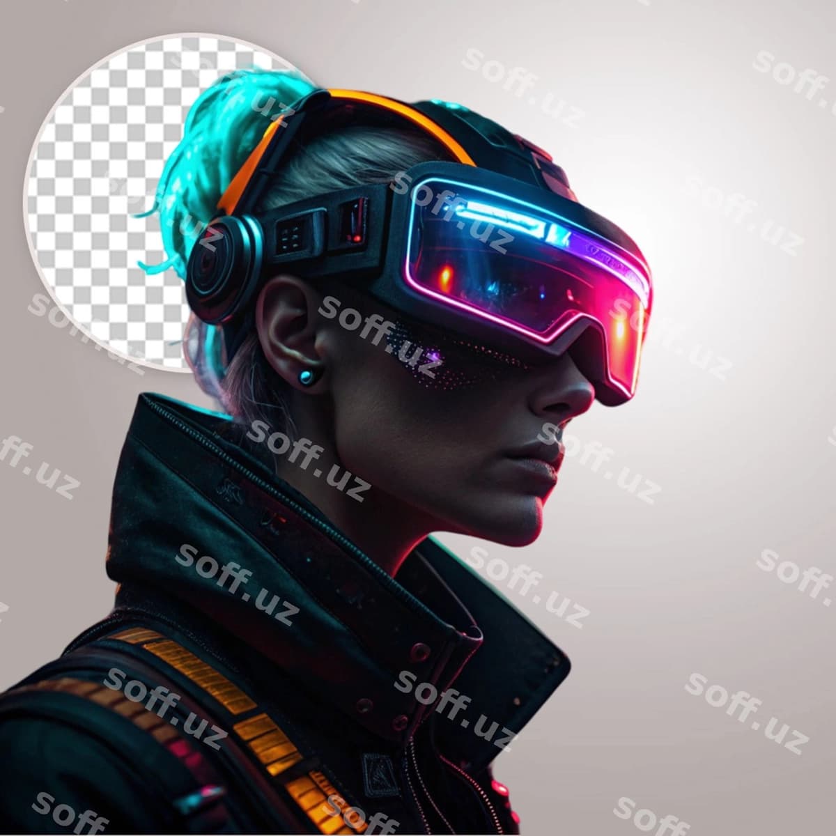 Kiberpunk qiz vr | Cyberpunk girl vr