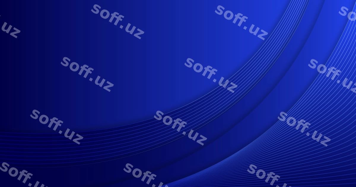 To'q ko'k mavhum fon | Dark blue abstract background