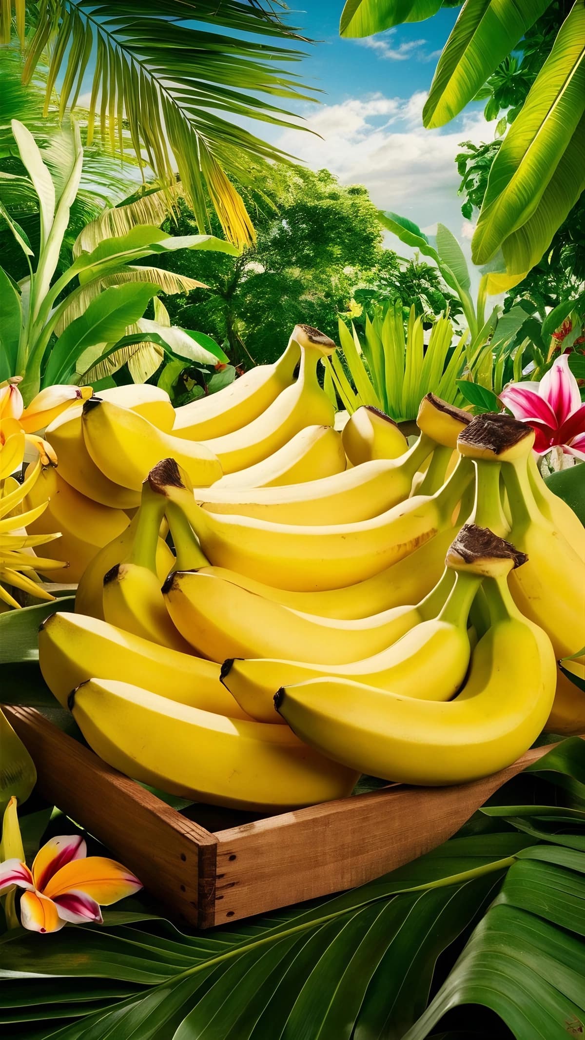 Mazali banan tabiati | Delicious bananas nature