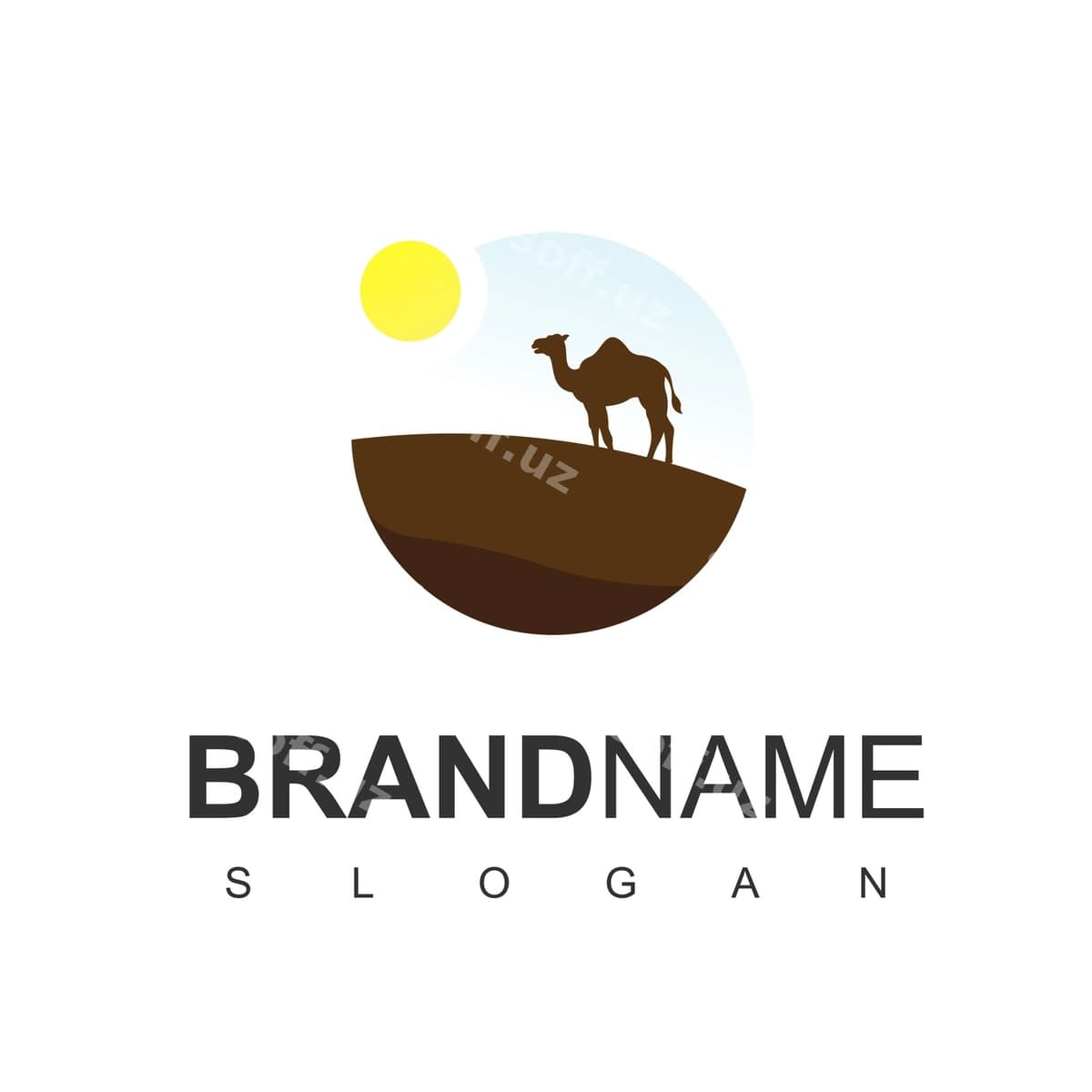Sahra logo dizayn ilhomi | Desert logo design inspiration