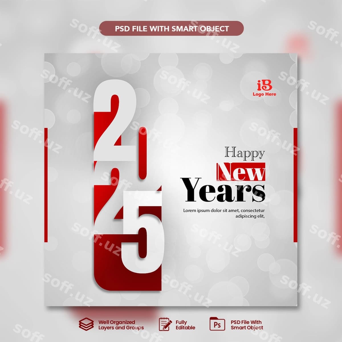 Dizayn Baxarli Yangi Yil 2025 | Design happy new year 2025