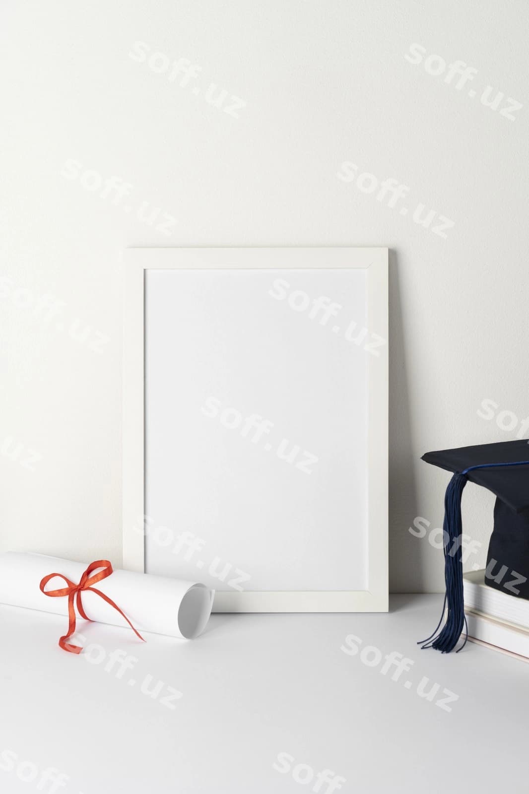 Diplom ramkasi maketi dizayni | Diploma frame mockup design
