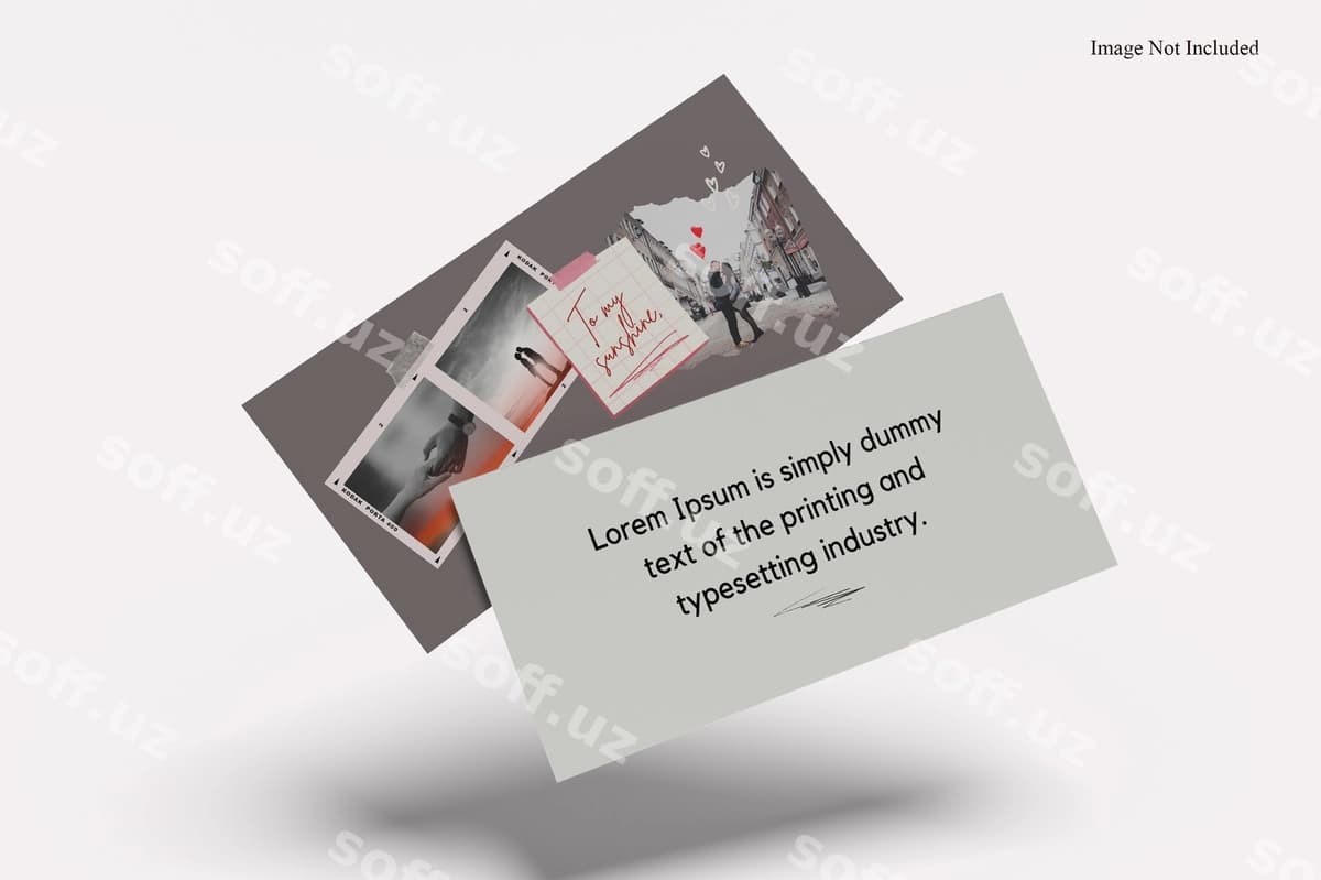 DL landskap flyer mockup | Dl landscape flyer mockup