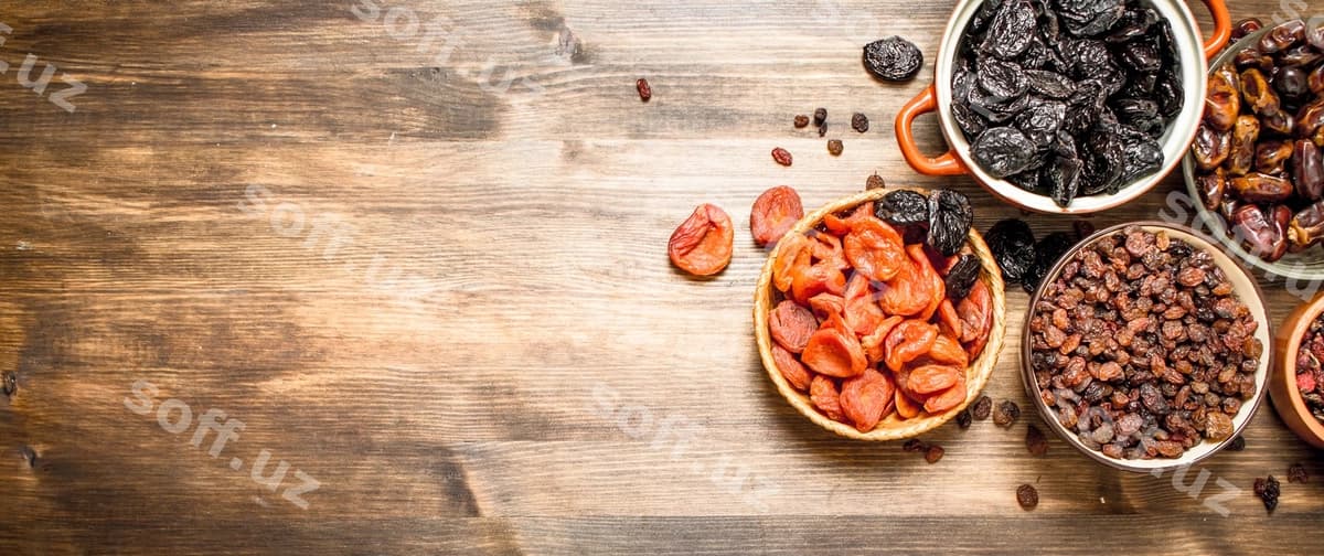 Quritilgan mevalar idishlari | Dried fruits bowls