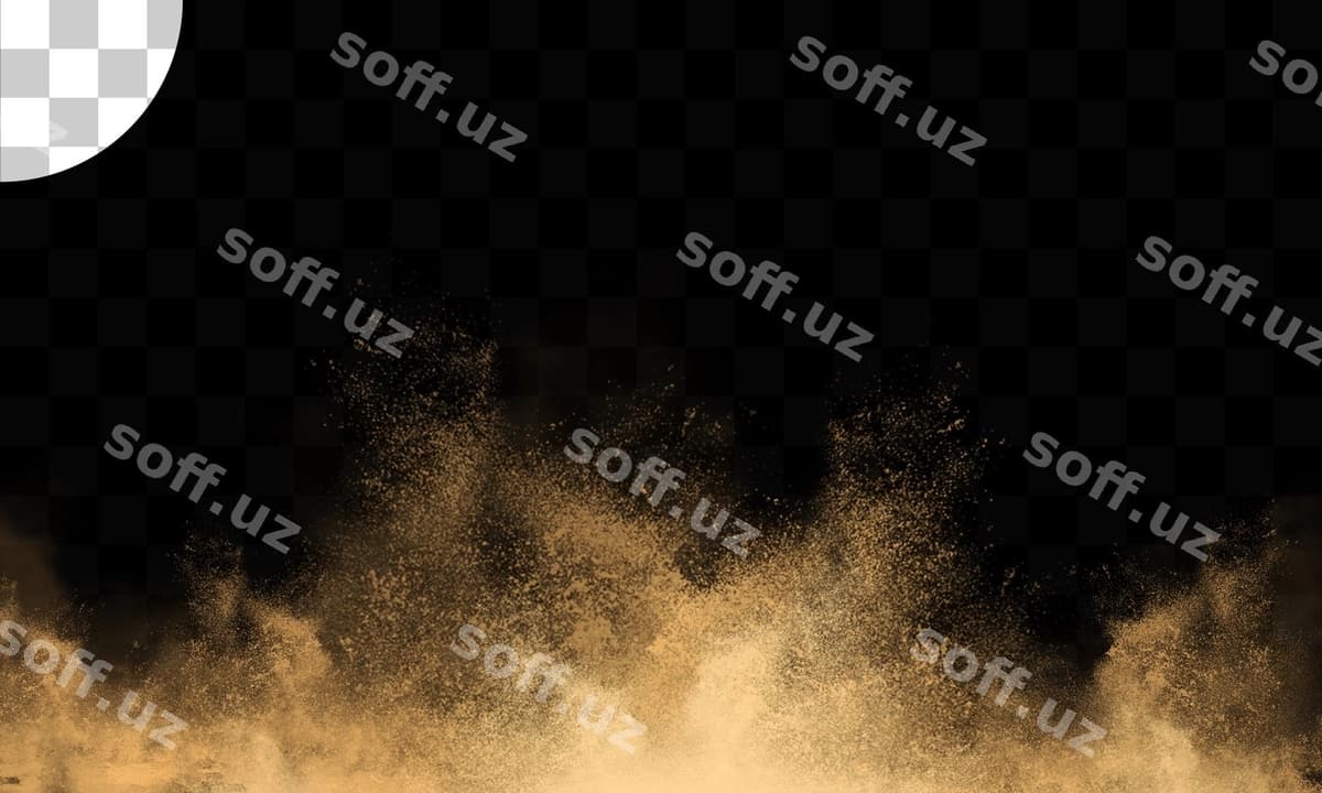Pula hissolari splash qiladi | Dust particles splash