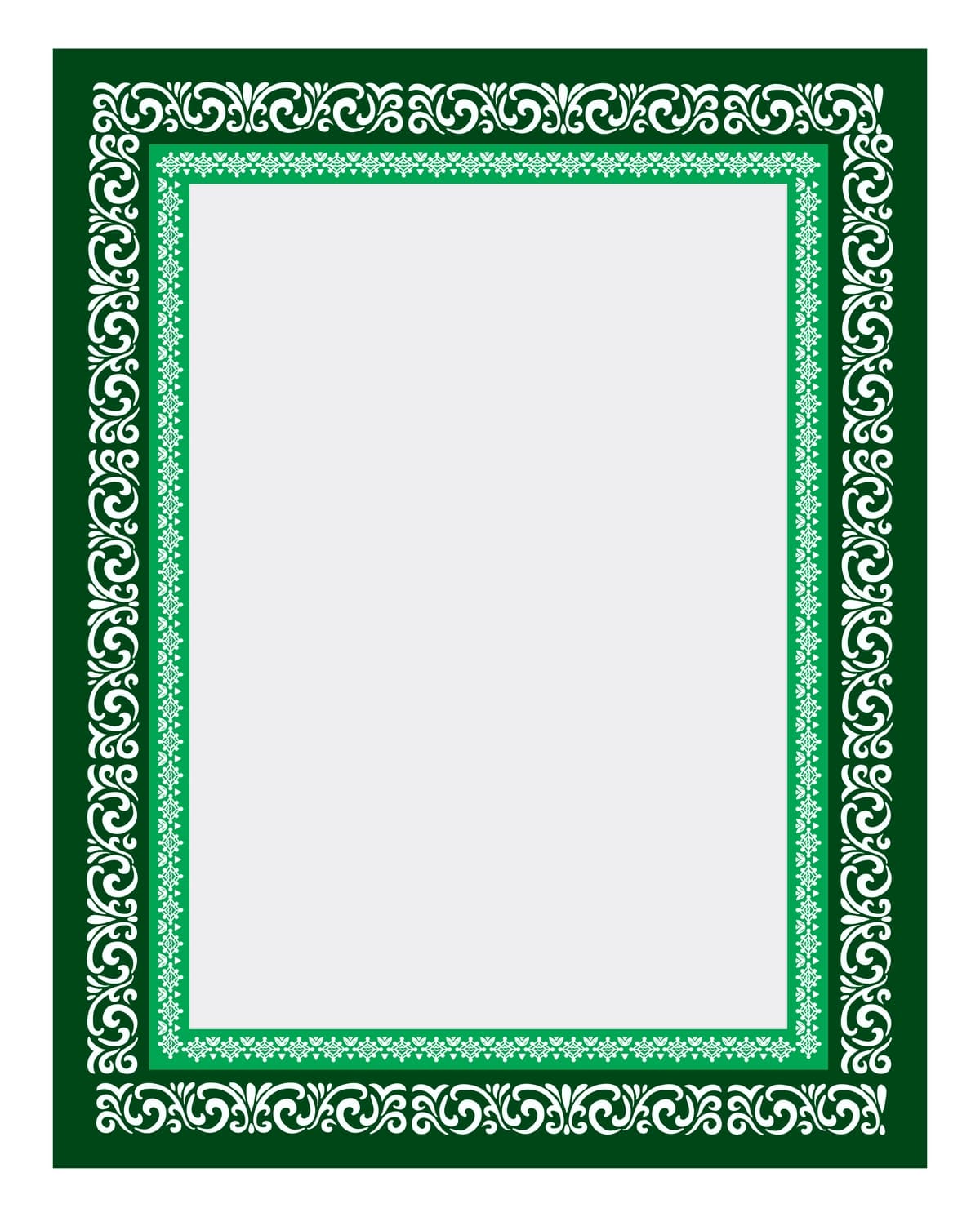 Mug'al gulli an'anaviy bezak, arabcha bilan chegaralangan arch naqshli | Mughal floral traditional ornament with arch motif borders arabic