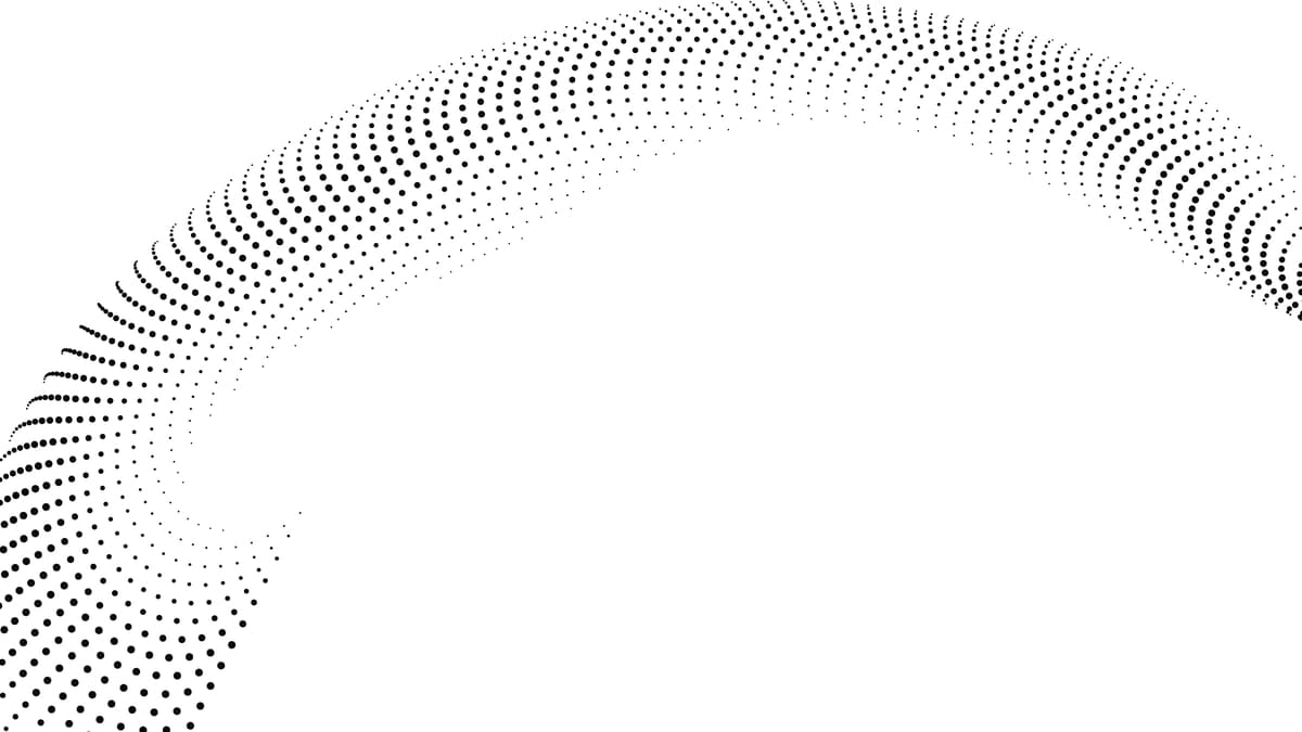 Aylanadigan nuqta massivi | Swirling dot array