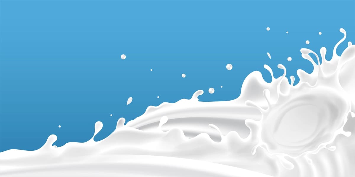 Sut to'lqinlari fon | Milk waves background